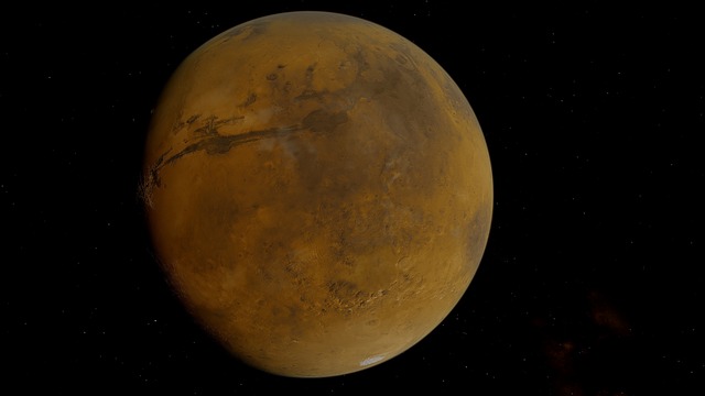 Mars is the fourth planet from the Sun.